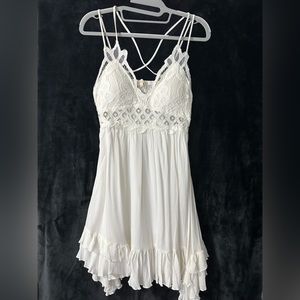 White Lace Dress White Dress